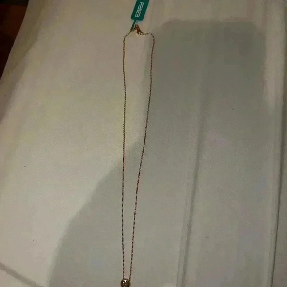 EFFY Rose Gold Necklace Bezel Round Center Diamond Pendant NWT NEVER USED - Picture 9 of 11